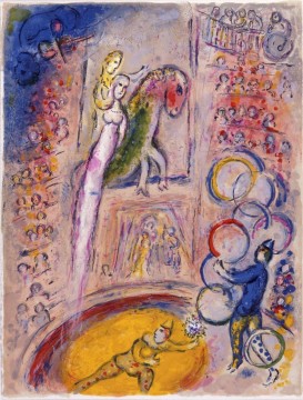  cirque Tableaux - Le Cirque contemporain de Marc Chagall